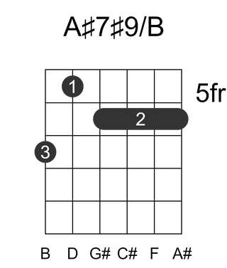 A#7#9/B