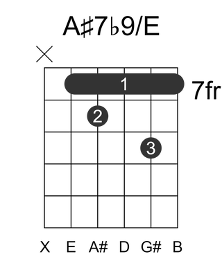 A#7b9/E