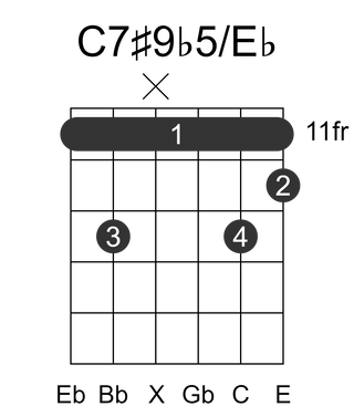 C7#9b5/Eb