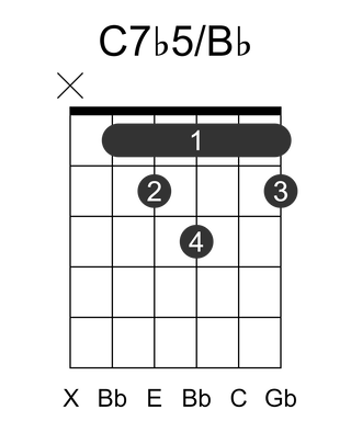 C7b5/Bb