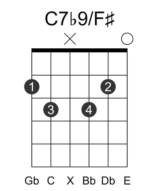 C7b9/F#