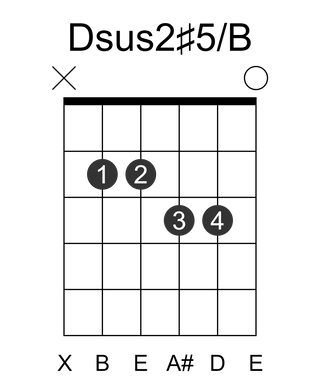 Dsus2#5/B