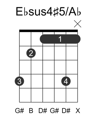 Ebsus4#5/Ab