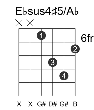 Ebsus4#5/Ab