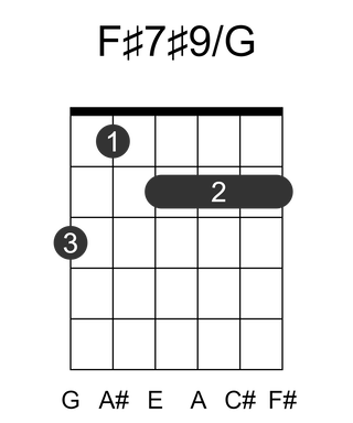 F#7#9/G