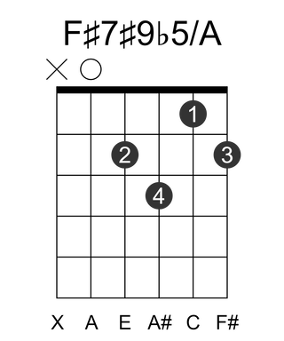 F#7#9b5/A