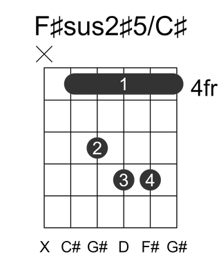 F#sus2#5/C#