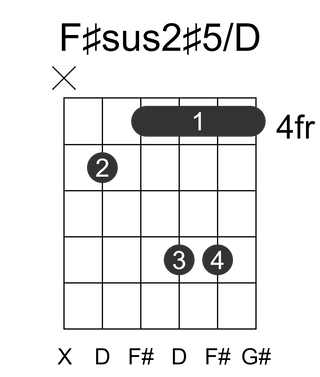 F#sus2#5/D