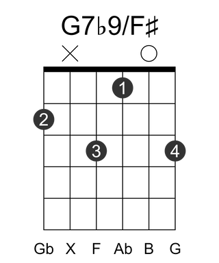 G7b9/F#
