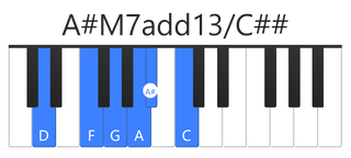 A#M7add13