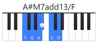 A#M7add13