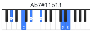Ab7#11b13