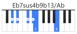 Eb7sus4b9b13