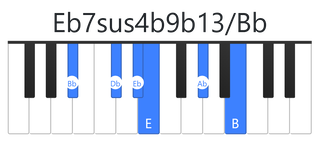 Eb7sus4b9b13