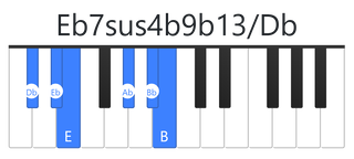 Eb7sus4b9b13